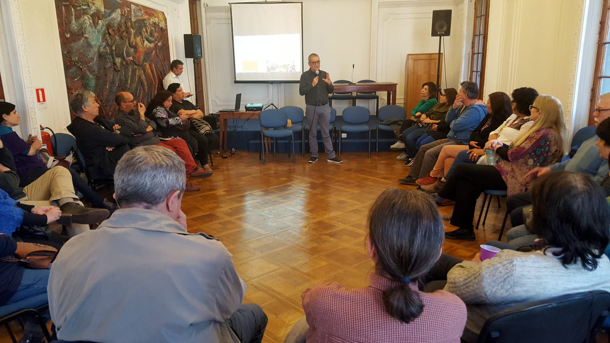 Foto de Reunión Ampliada del FHLA en Stgo. del 23-09-2018